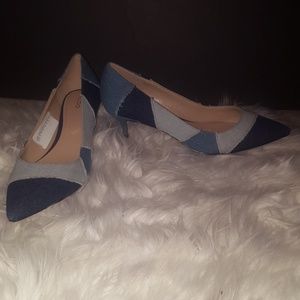 Aldo multicolor kitten heels